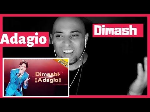 Dimash - Adagio THE SINGER 2017 REACTION | Arab Guy Reacts