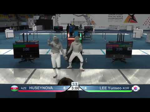 Cairo Worlds 2021 CWS - L8 - Huseynova AZE v LeeYS KOR