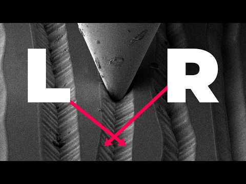 One Groove. Two Channels. Vinyl Under an Electron Microscope