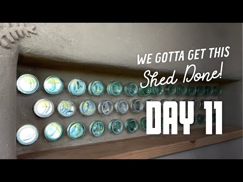 Get This Shed Done - Day 11 - Clean up and get ready for the FLOOR!!