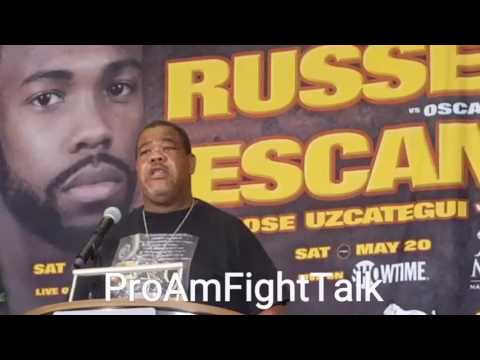 Gary Russell Sr Says He Hopes Oscar Escandon Came Prepared!