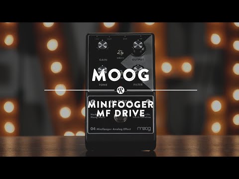 Moog Minifooger MF Drive Overdrive Guitar Pedal, Discontinued Rare image 6