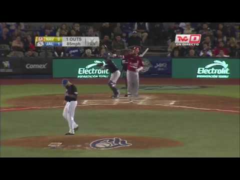 WILLIAM OLIVER PITCHER CHARROS DE JALISCO  K´S VS MAYOS DE NAVOJOA 15 ENERO 2018