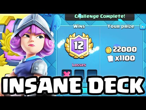 INSANE NEW THREE MUSKETEER DECK FOR 12 WIN GRAND CHALLENGE!