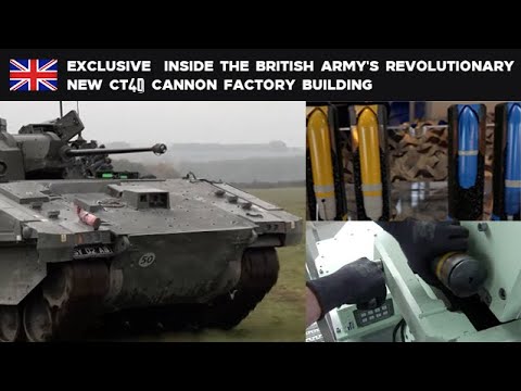 Exclusive: Inside the British Army's revolutionary new CT40 cannon factory building