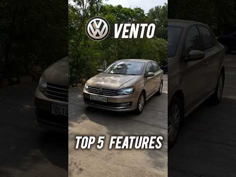 VW Vento Top 5 Features #Vento #VolkswagenVento #VentoFeatures #CarReview #VolkswagenIndia