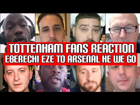 ANGRY 🤬 SPURS FANS MELTDOWN REACTION TO ARSENAL HIJACKING EZE 