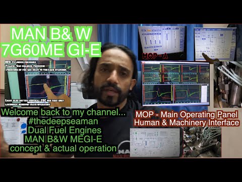 DUAL FUEL ENGINES - Operating Parameters & actual service screens in ECR & CCR. MANB&W 7G60ME GI-E