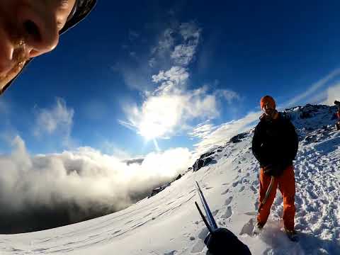 Hiking Hellvelyn via Striding Edge - Winter