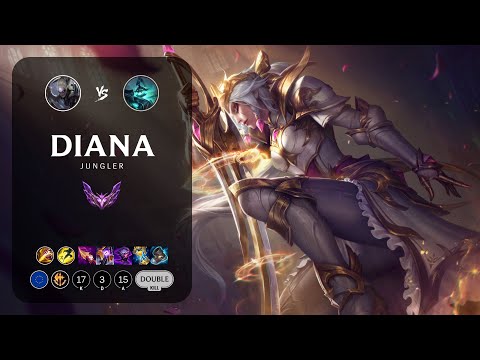 Diana Jungle vs Hecarim - EUW Master Patch 14.5