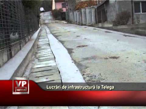 Lucrări de infrastructură la Telega
