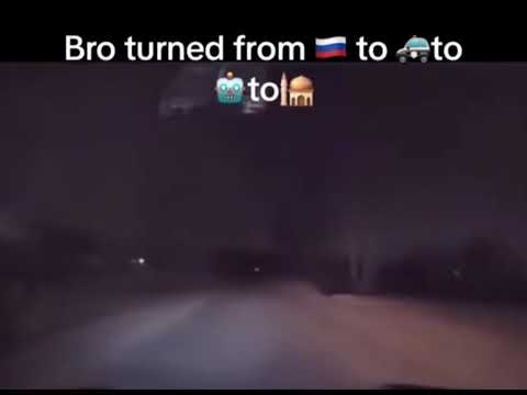 bro turned from 🇷🇺to 🚓to🤖to🕌