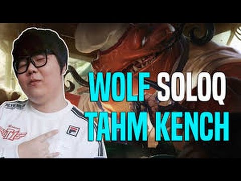 [Highlights] SKT T1 Wofl Tahm Kench vs Trundle Support- Ranked NA soloQ- League of Legends