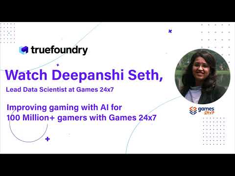 Helping Games 24x7's ML team serve their model to millions of gamers