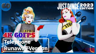 Just Dance 2023 - Telephone Runaway Version by Lady Gaga ft. Beyoncé | 4K 60FPS | Full Gameplay |
