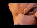 Sculpting Fox McCloud From Starfox Traditionally Sculpture Geek