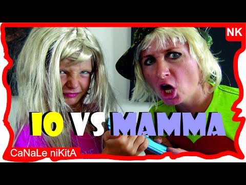 MAMMA E NIKITA SI SCAMBIANO CERVELLO - Io vs Mamma Se adulti e bambini si invertissero Canale Nikita