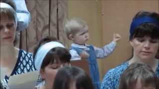 Little Girl Conducts Choir in Kyrgyzstan!