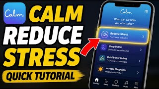 How to Reduce Stress Levels with Calm - Quick Tutorial