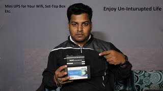 #Everon Mini UPS for UN-Inturupted Services of Router, Set-top Box etc. (Watch Complete Video)