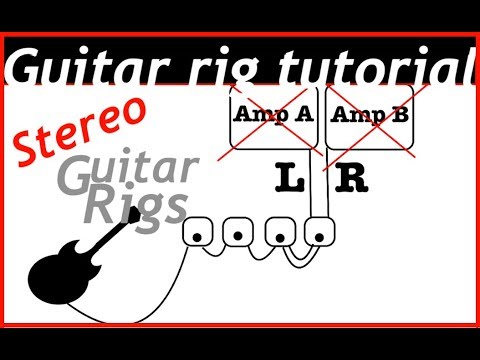 One Guitar thru Two Amplifiers - How to do it RIGHT