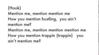 Gucci Mane - Mention Me Lyrics