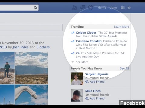 Facebook's 'Trending' Feature Will Show Popular Topics