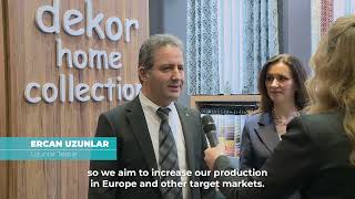 Hometex 2022 Fuarı’nı katılımcılarımızdan dinleyin! | Uzunlar Tekstil Sahibi Erc