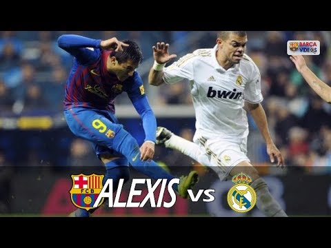 Alexis amazing Goal v Real Madrid - spanish (Catalan) commentator Puyal - (Apr 12)