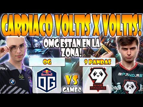 OG VS 9 PANDAS BO3[GAME 2]ELIMINACIÓN - CEB, BZM VS RAMZES, KIYOTAKA - DREAMLEAGUE SEASON 21- DOTA 2