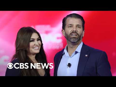Trump says Guilfoyle, once engaged to his son, 