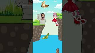 Download lagu Sonic saves Amy from the Skibidi Toilet 😂😂😂 | #shorts #animation #story mp3