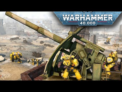 Imperial Fists vs Chaos Invasion - Men of War: Warhammer 40k Mod