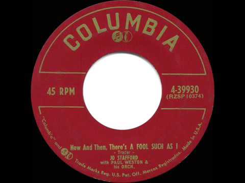 1953 HITS ARCHIVE  A Fool Such As I   Jo Stafford