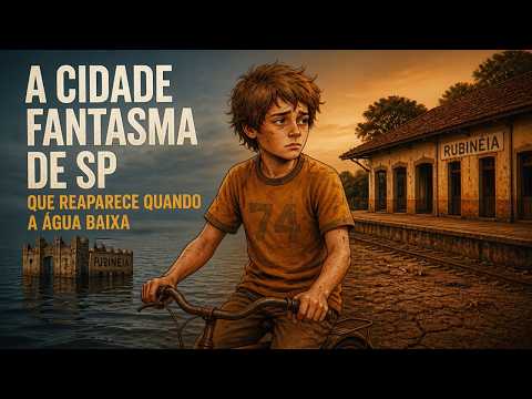 A cidade fantasma de SP que reaparece quando a água baixa
