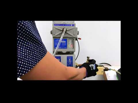 Schaller Visatron 87plus Oil Mist Detector Air pressure adjustment