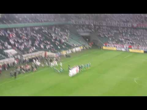 Legia Warszawa 6-0 IFK Mariehamn Mistrzem Polski jest LEGIA-początek meczu