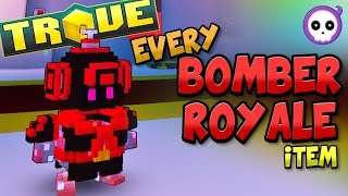 EVERY BOMBER ROYALE ITEM IN TROVE! 💣 Dragon, Auras, Mounts &amp; More
