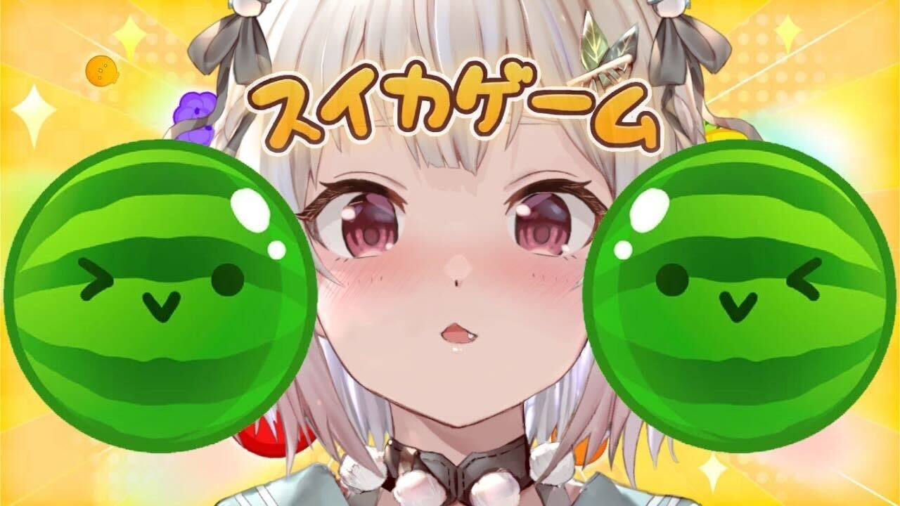 【スイカゲーム】続続・ダブルスイカ目指して!世界を目指す深夜スイカ中毒(神ゲーらしい。)です【にじさんじ/葉山舞鈴】