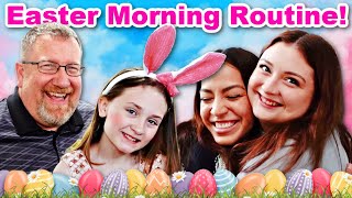 Easter Morning Routine With Our Large Family! | Easter Egg Hunt 2024!