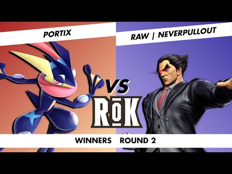 Revival of Kin #179 - Portix (Greninja) VS RAW | NeverPullOut (Kazuya) - Winners Round 2