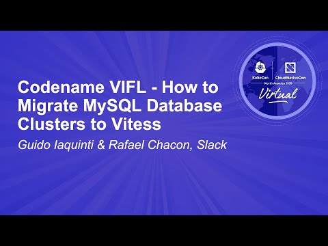 Image thumbnail for talk Codename VIFL - How to Migrate MySQL Database Clusters to Vitess