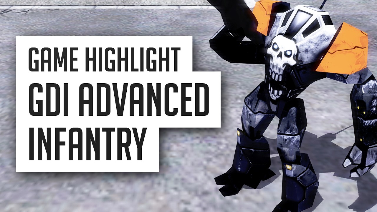 [C&C3: Kane's Wrath] Game Highlight - GDI Advanced Infantry
