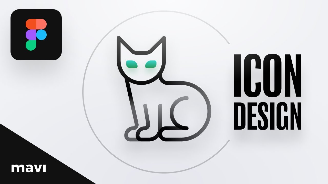 How to Create a Cat Icon in Figma (Full Process)
