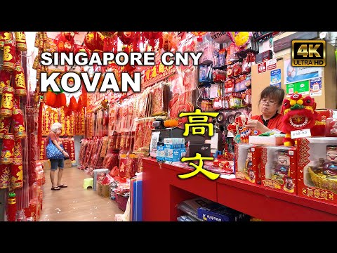 Singapore Chinese New Year 2024 - Kovan CNY Tour - 高文