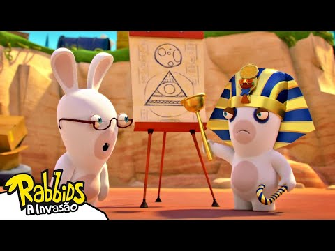 A maldição de Rabbidkhamun 🎃 Halloween | Rabbids: A Invasão 🐰 | Novo episódio | Desenhos animados