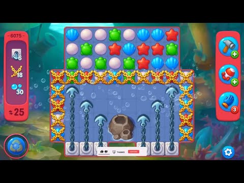 Fishdom lvl 6064-6075 👀 Gameplay #560