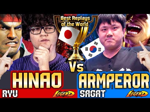 🔥 SF6 Ryu (BLAZ in JAPAN 🔥vs ARMPEROR) Sagat ▰ Street Fighter 6 Gameplay High Level