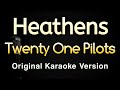 Heathens - Twenty One Pilots (Karaoke Songs With Lyrics - Original Key)