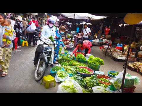 TaKhmao Thmei Market - Cambodian Street Food Tour